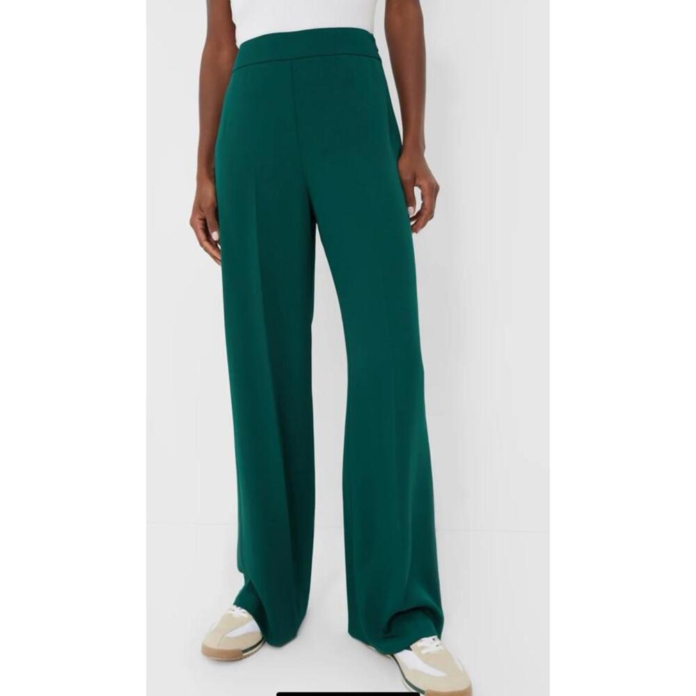Tuckernuck Forest Green Wide-Leg Pants